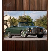 Металлическая табличка Mercedes-Benz 280SE Cabriolet US-spec (W111 W112)